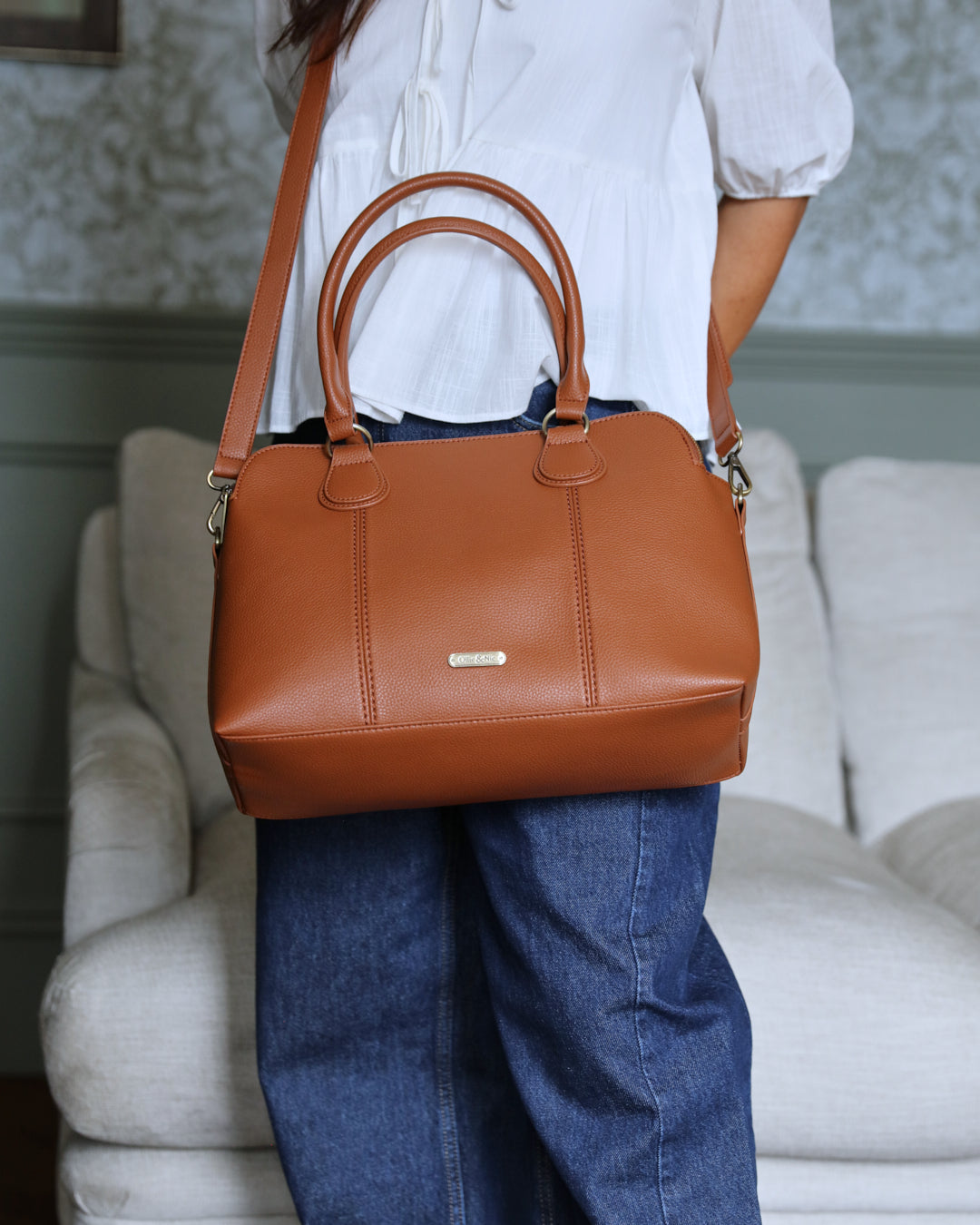 Winnie Work Bag - Tan