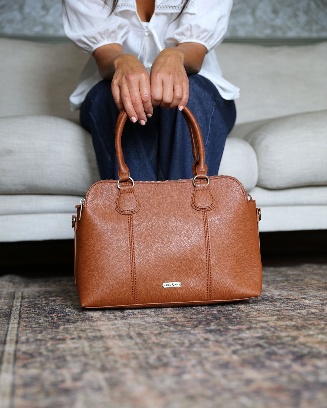 Winnie Work Bag - Tan