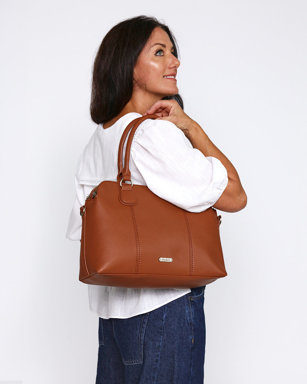 Winnie Work Bag - Tan