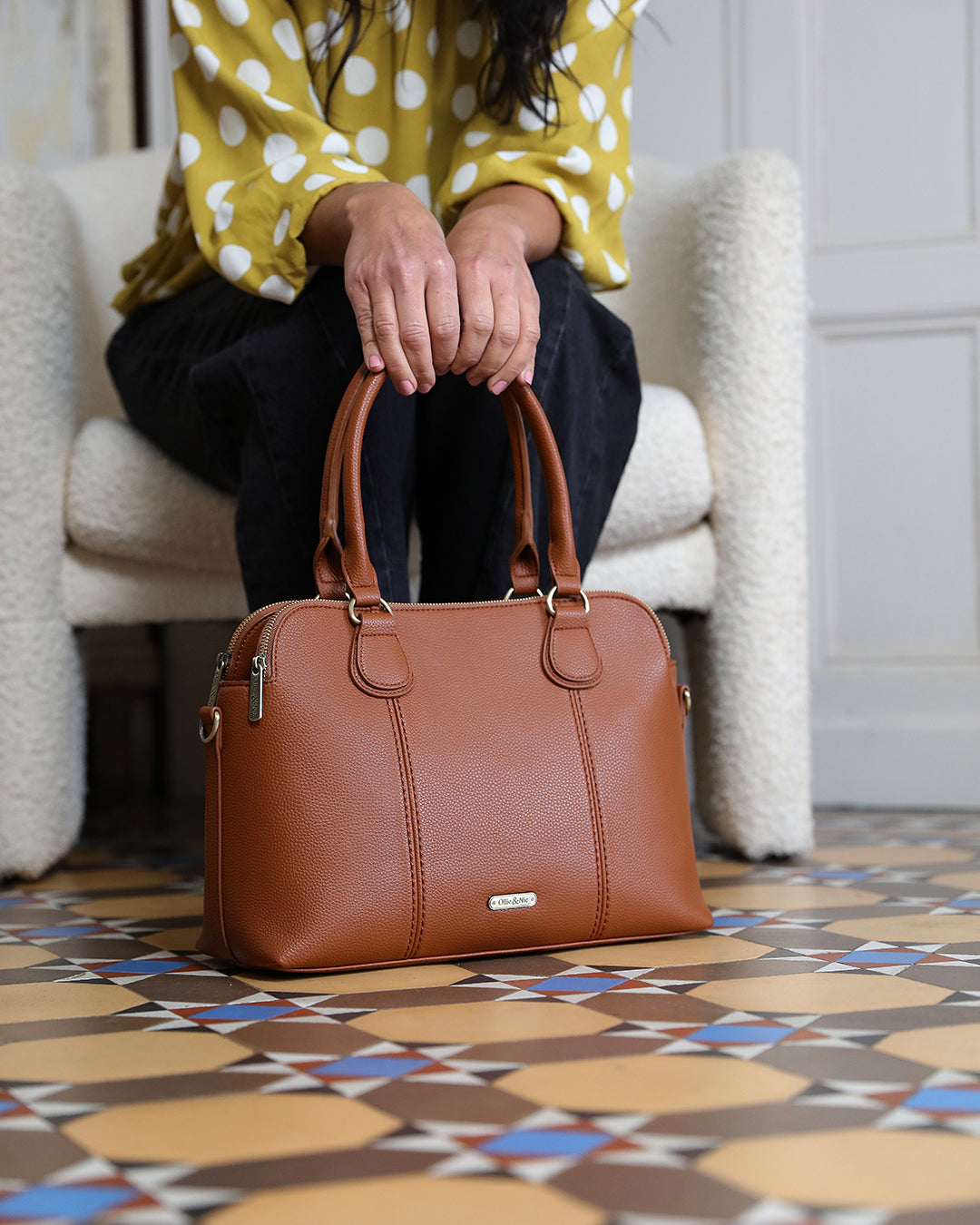Winnie Work Bag - Tan