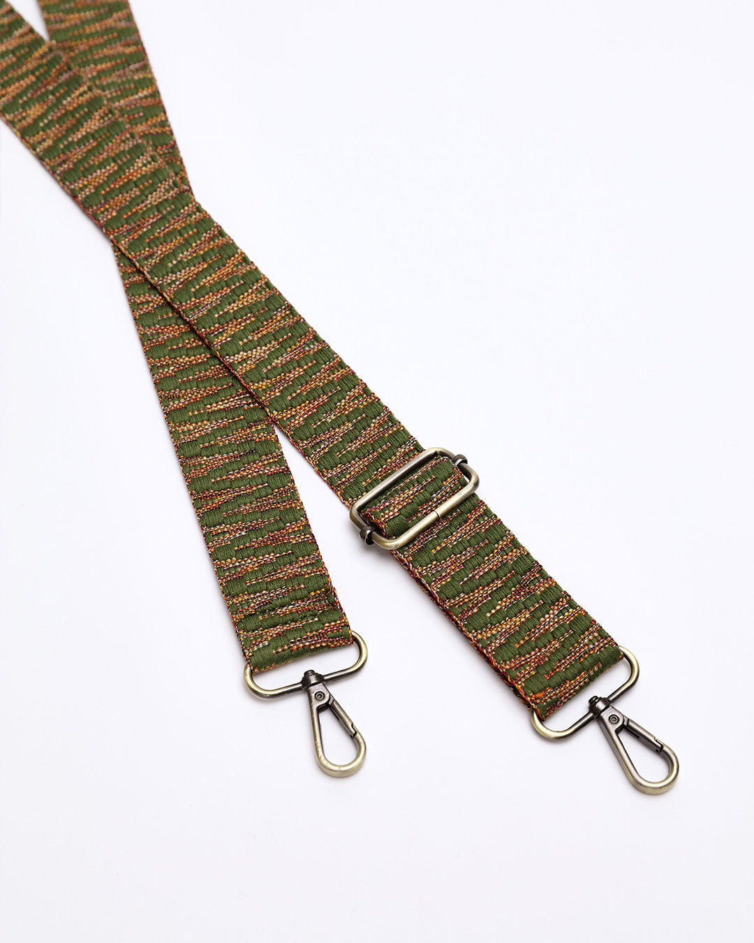 Woven Webbing Strap - Khaki