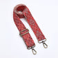 Aztec Webbing Strap - Red