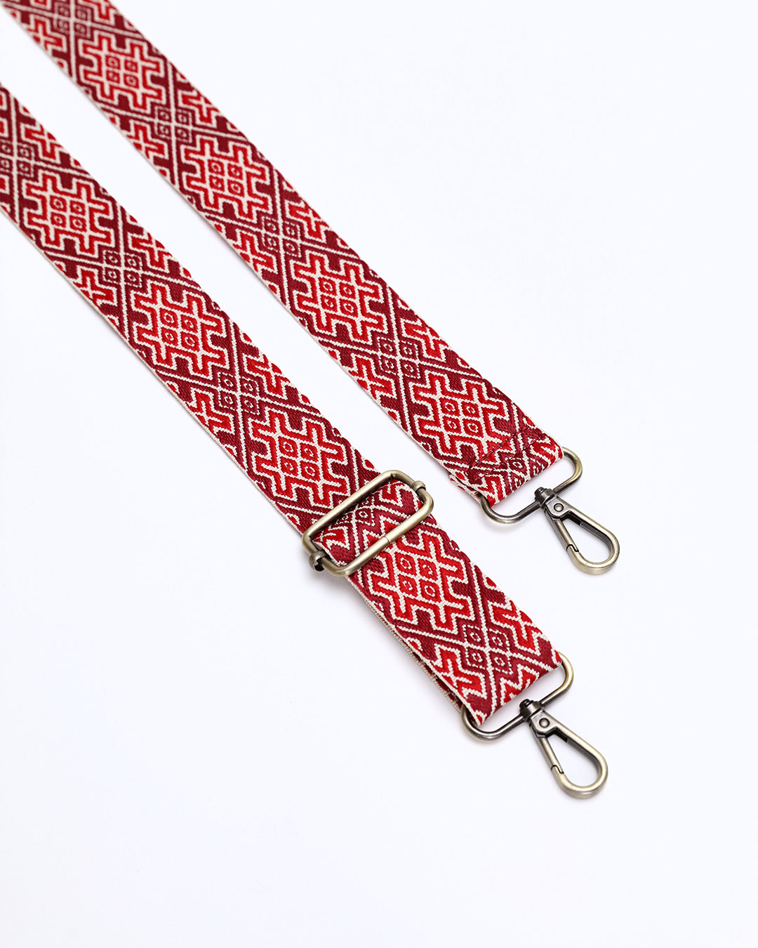 Aztec Webbing Strap - Red
