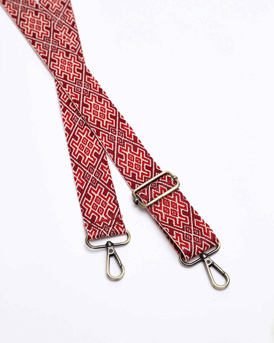 Aztec Webbing Strap - Red