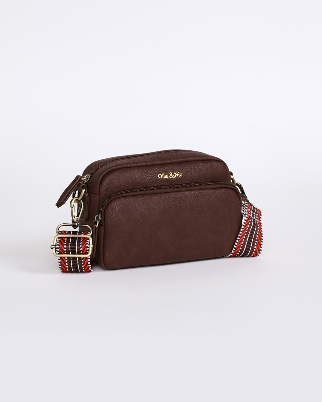 Zoe Crossbody - Chocolate