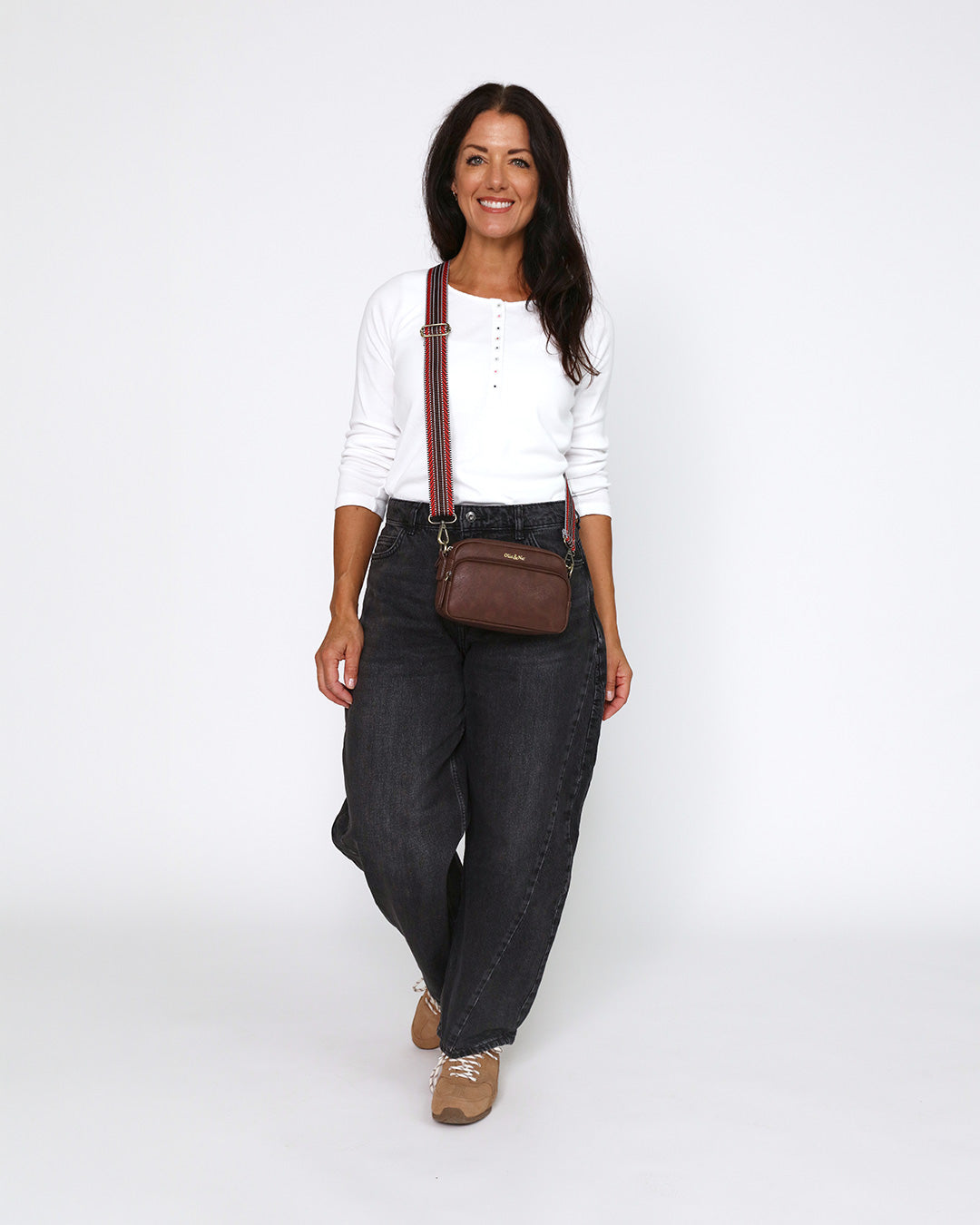 Zoe Crossbody - Chocolate
