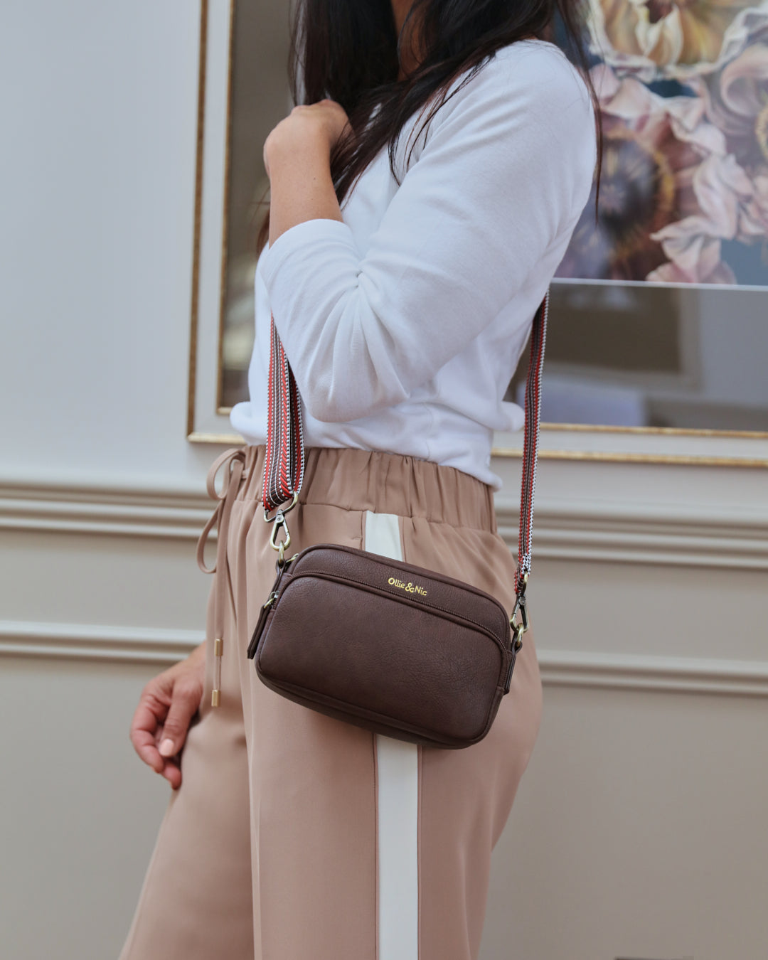 Zoe Crossbody - Chocolate