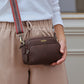 Zoe Crossbody - Chocolate