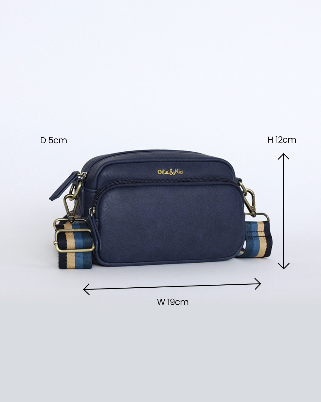 Zoe Crossbody - Navy
