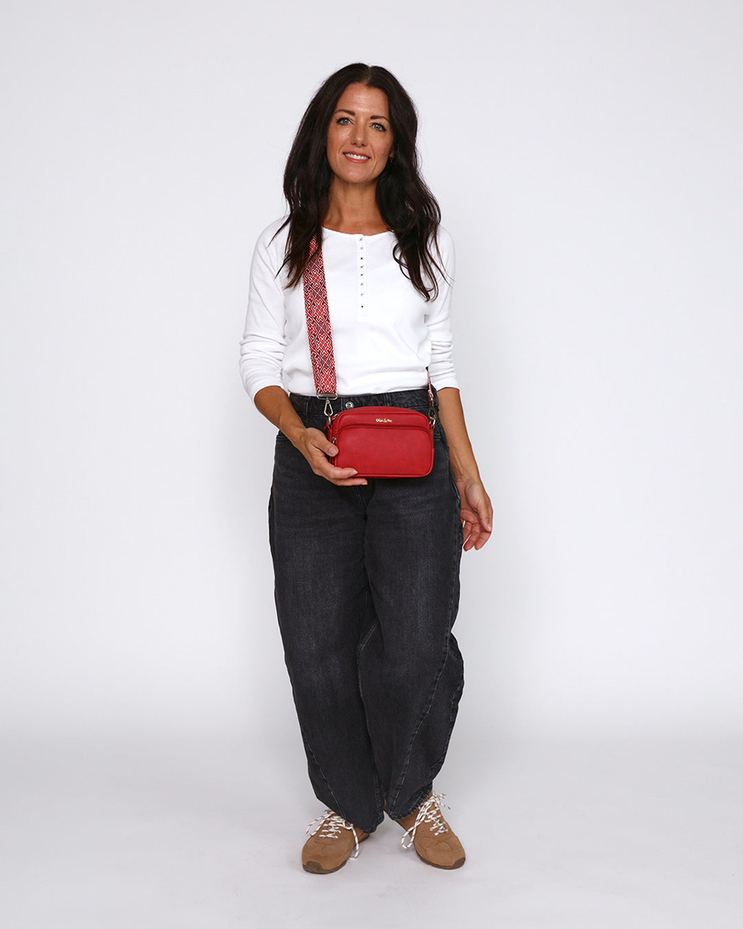 Zoe Crossbody - Red