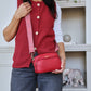 Zoe Crossbody - Red