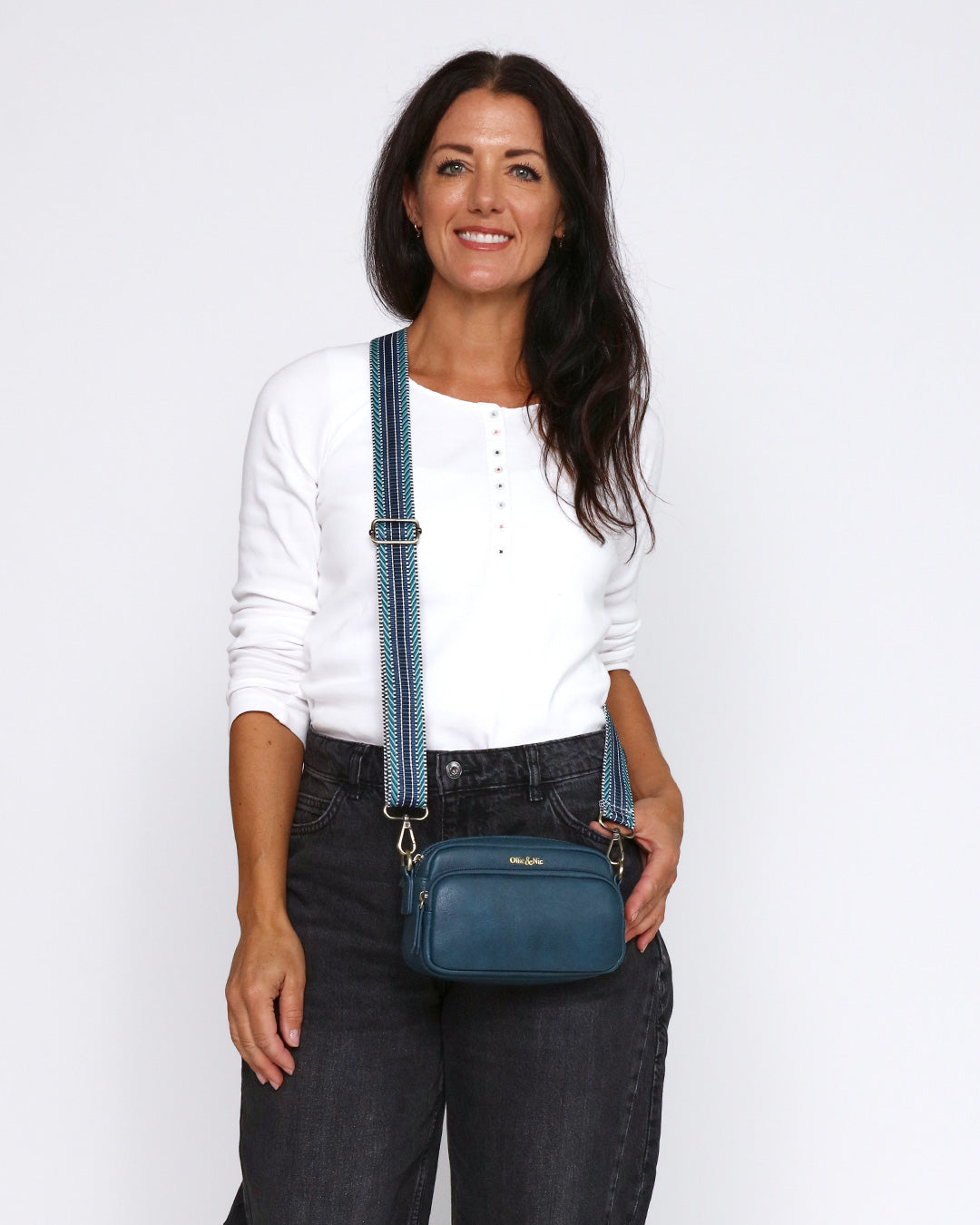 Zoe Crossbody - Teal