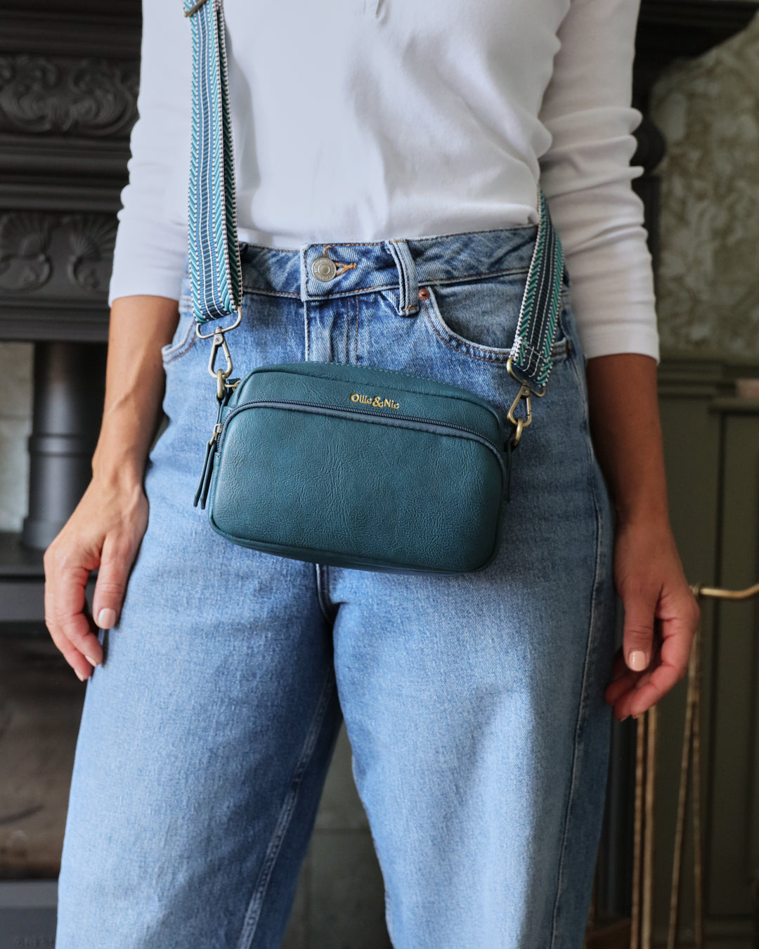 Zoe Crossbody - Teal