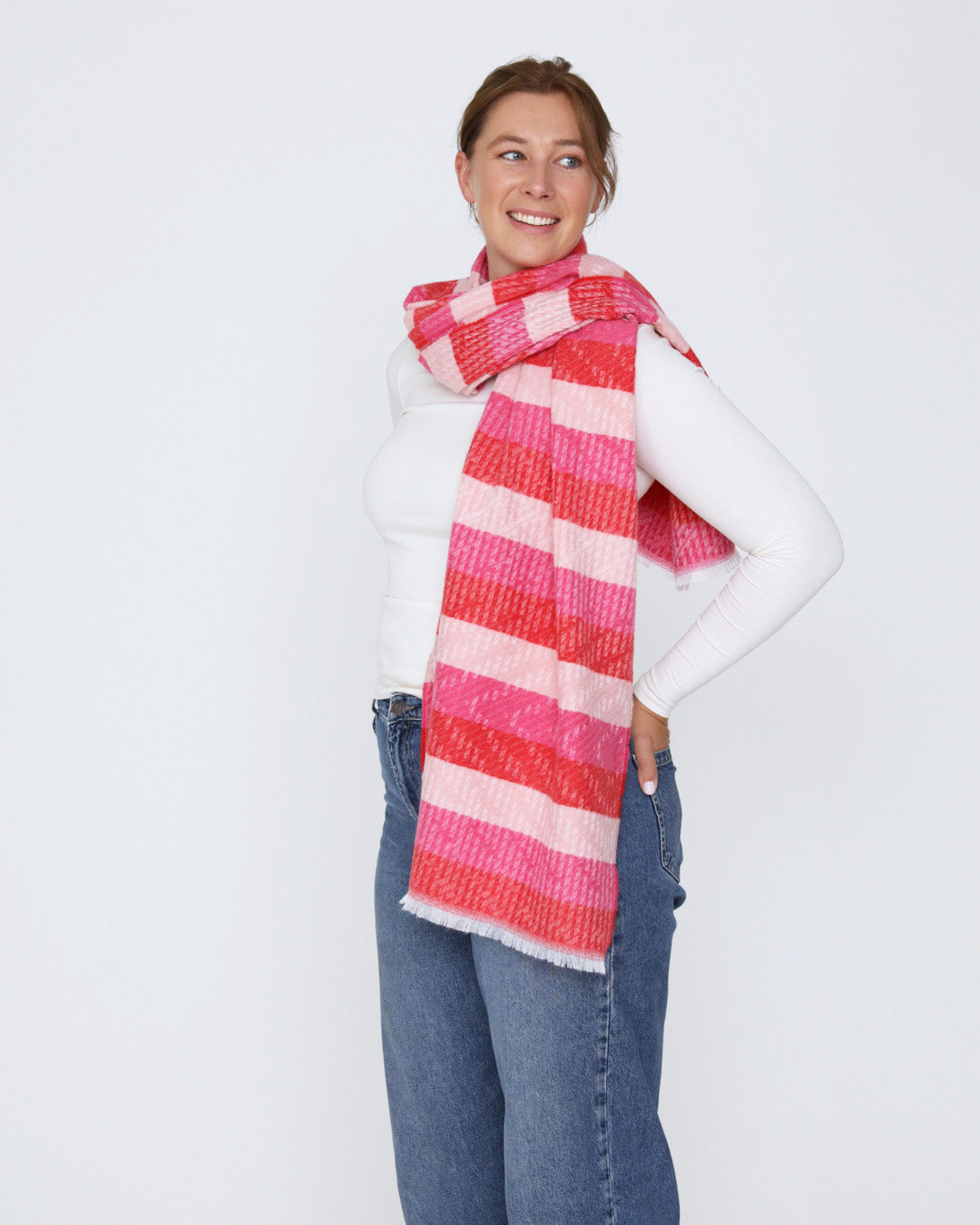 Joely Scarf - Pink