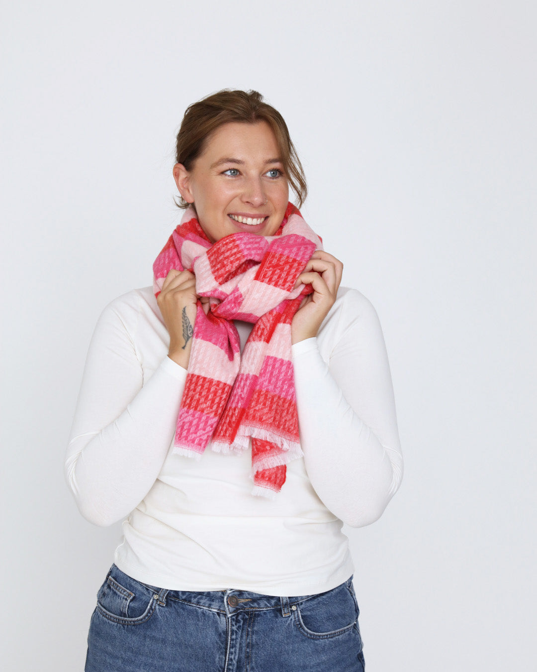 Joely Scarf - Pink