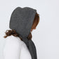 Claudia Hood Scarf - Grey