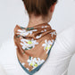 Alisha Square Scarf - Tan