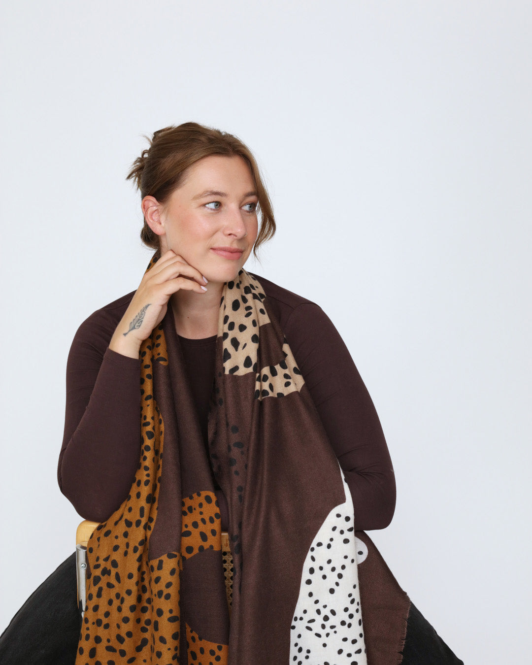 Felix Scarf - Brown