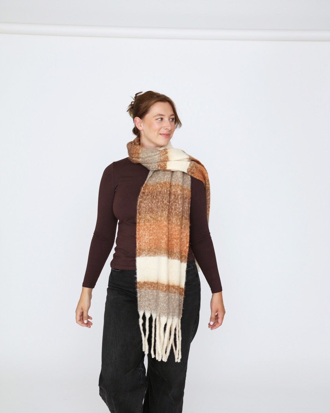 Kaya Scarf - Caramel