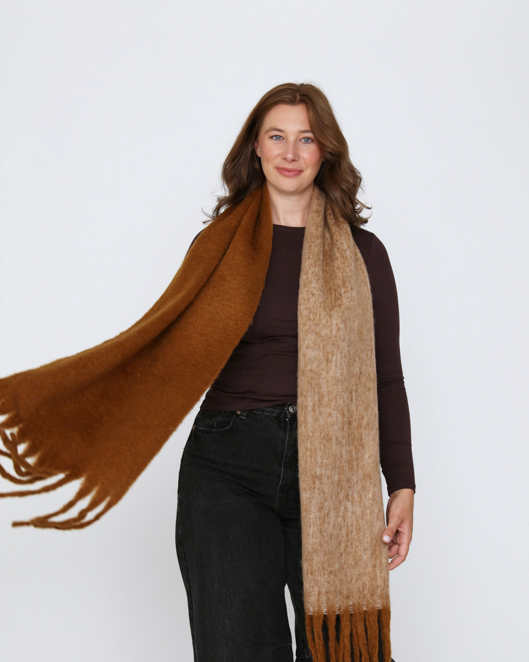 Mia Scarf - Brown