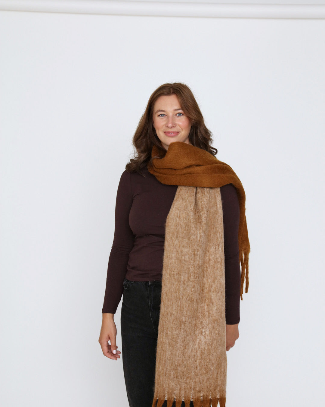 Mia Scarf - Brown
