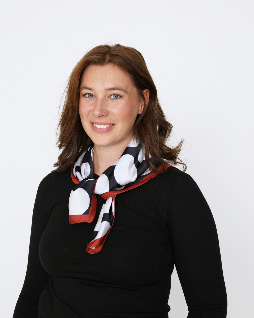 Ellis Square Scarf - Black