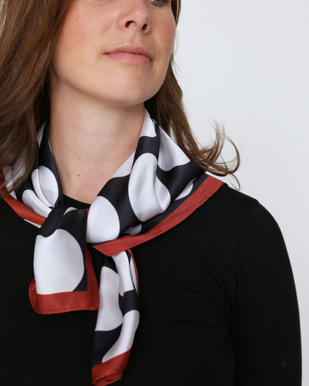 Ellis Square Scarf - Black