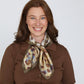 Nikki Square Scarf - Khaki