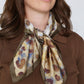 Nikki Square Scarf - Khaki