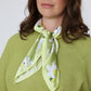 Alisha Square Scarf - Olive