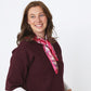 Nikki Square Scarf - Orchid