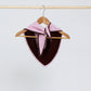 Paige Triangle Scarf - Claret/Pink