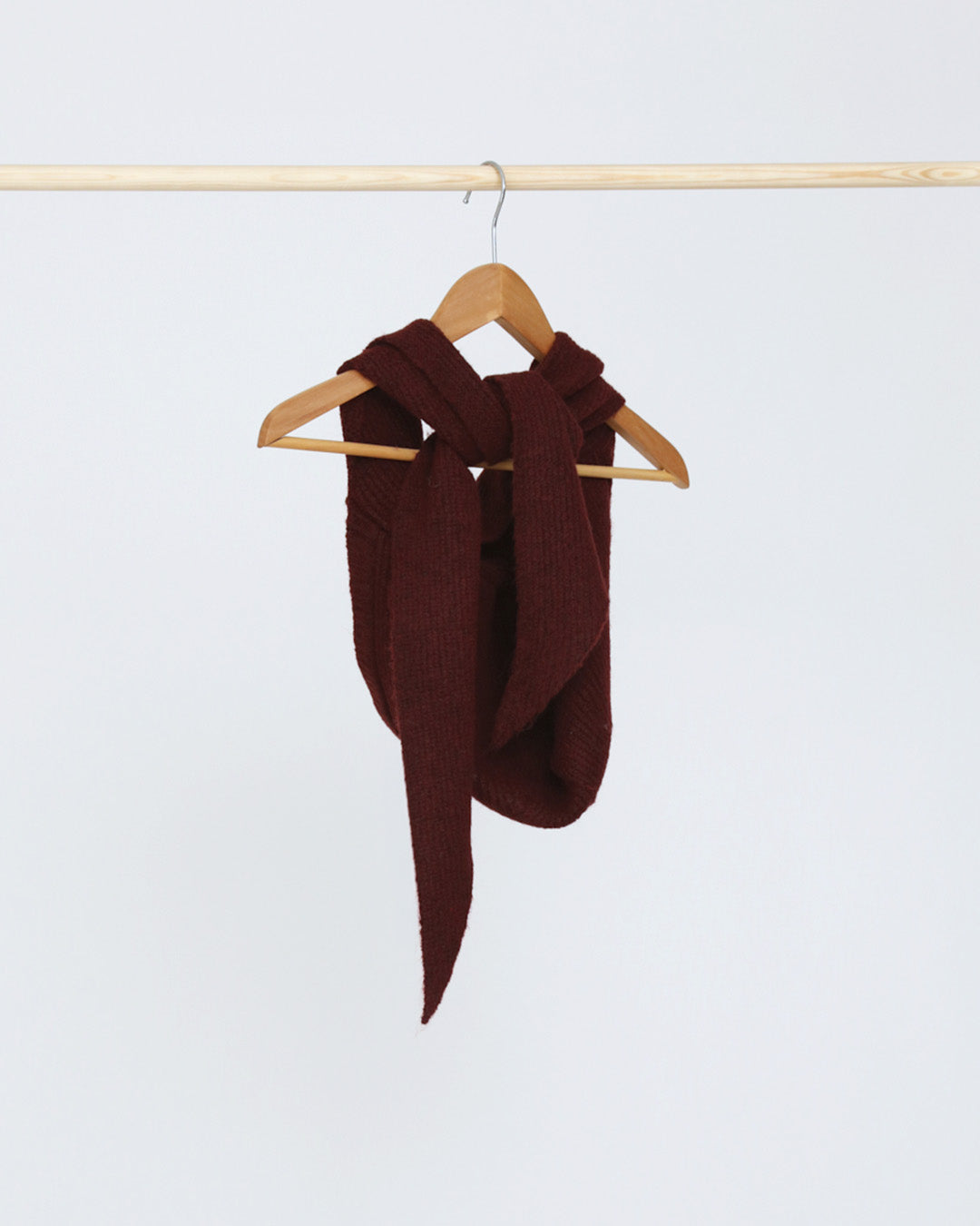 Claudia Hood Scarf - Claret
