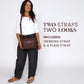 Bertie Maxi Crossbody - Chocolate