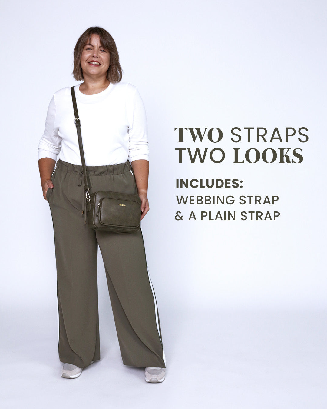 Doyle Crossbody - Khaki
