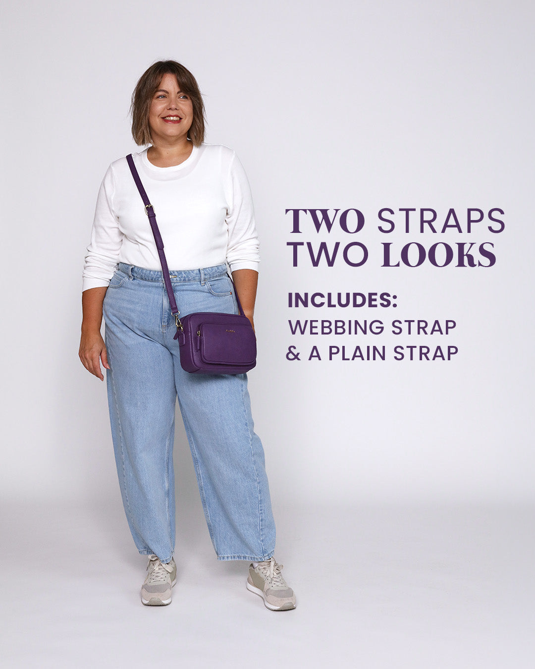 Doyle Crossbody - Purple