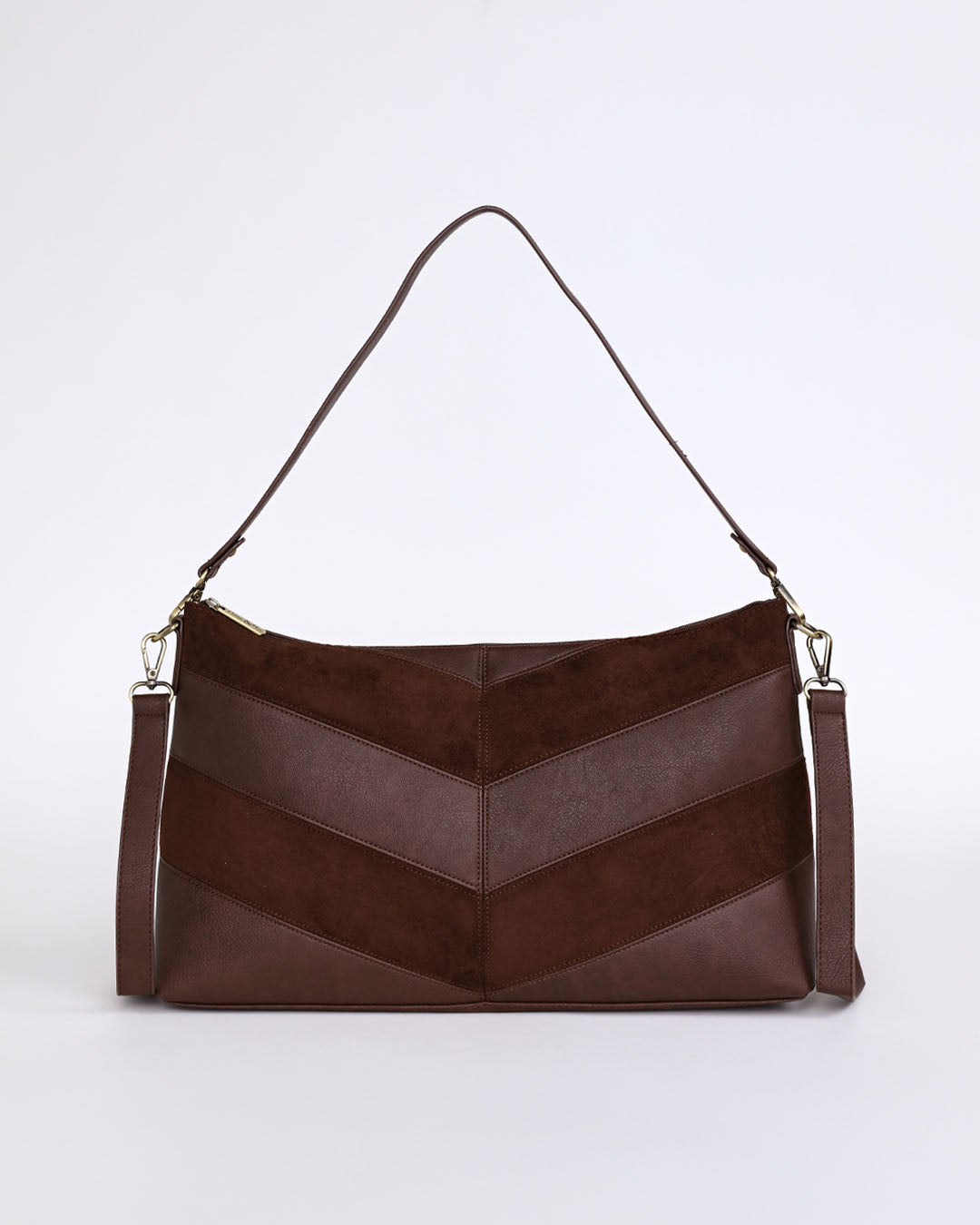 Erika Shoulder Sling Bag - Chocolate