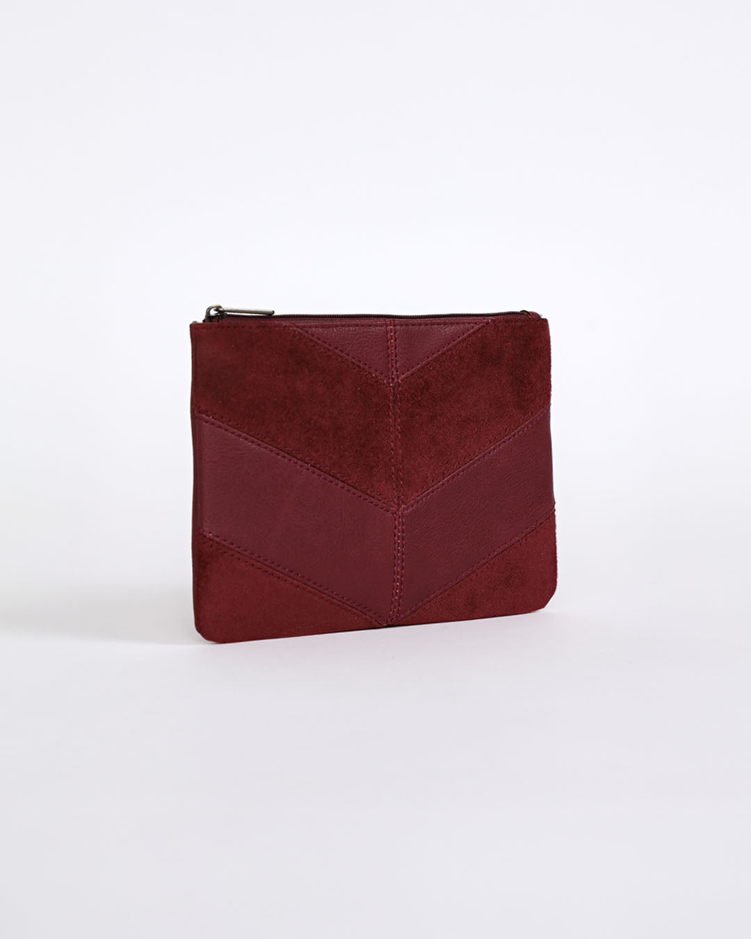 Ernie Zip Top Pouch - Plum