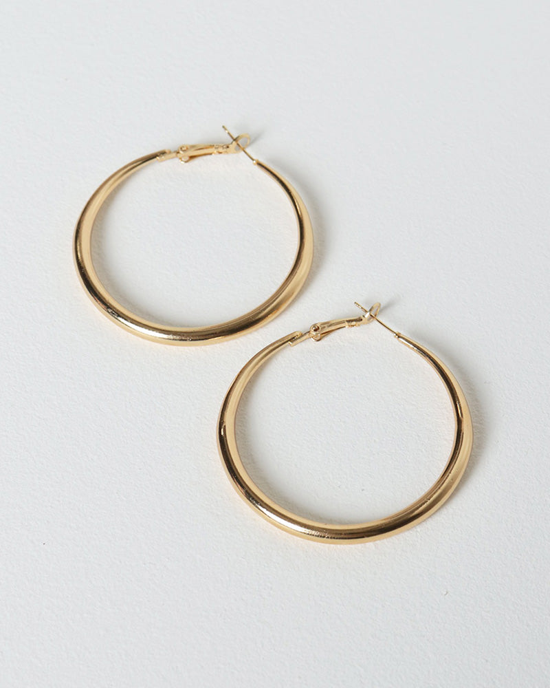 Essential Hoop Earrings - Gold