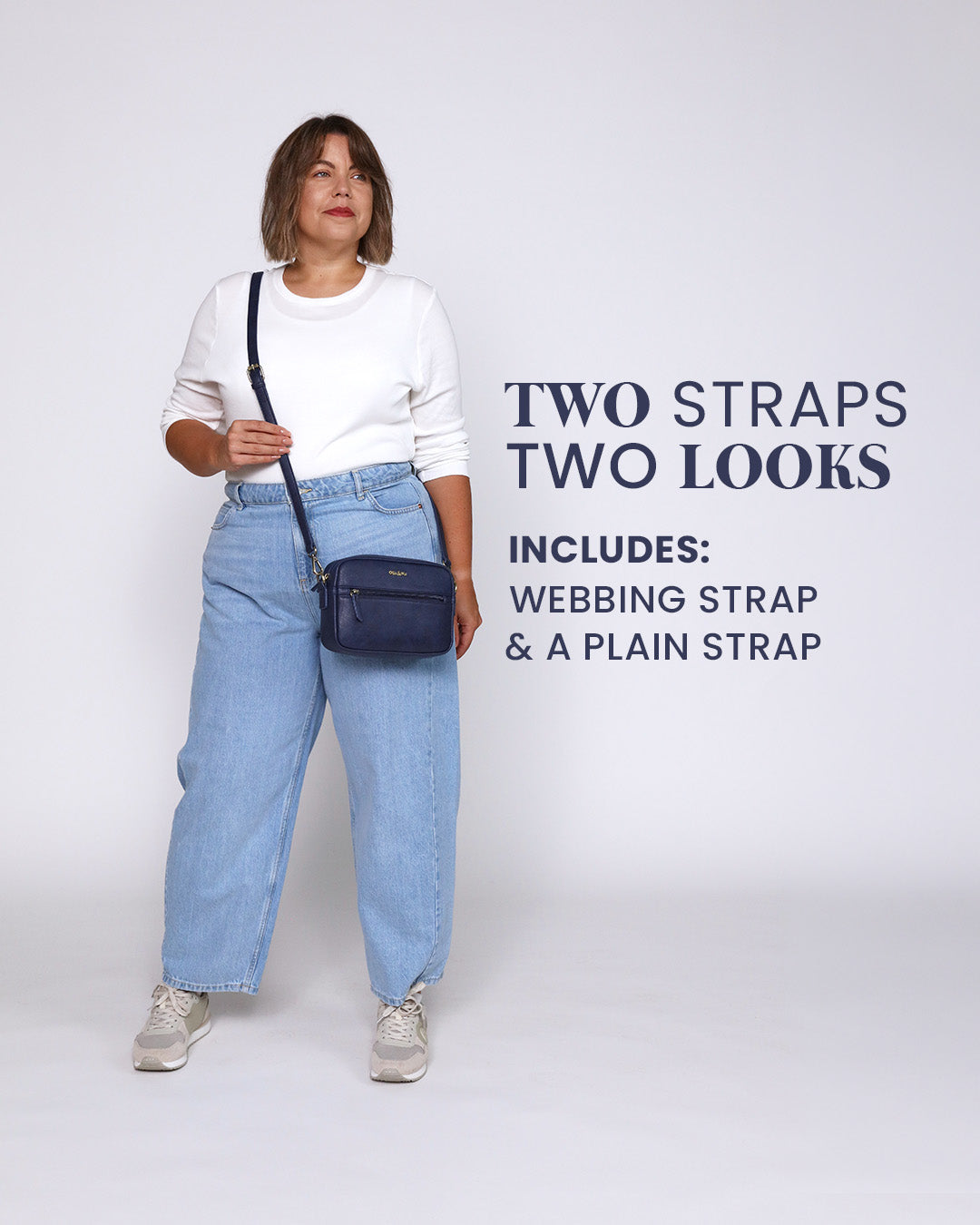 Gigi Crossbody - Navy