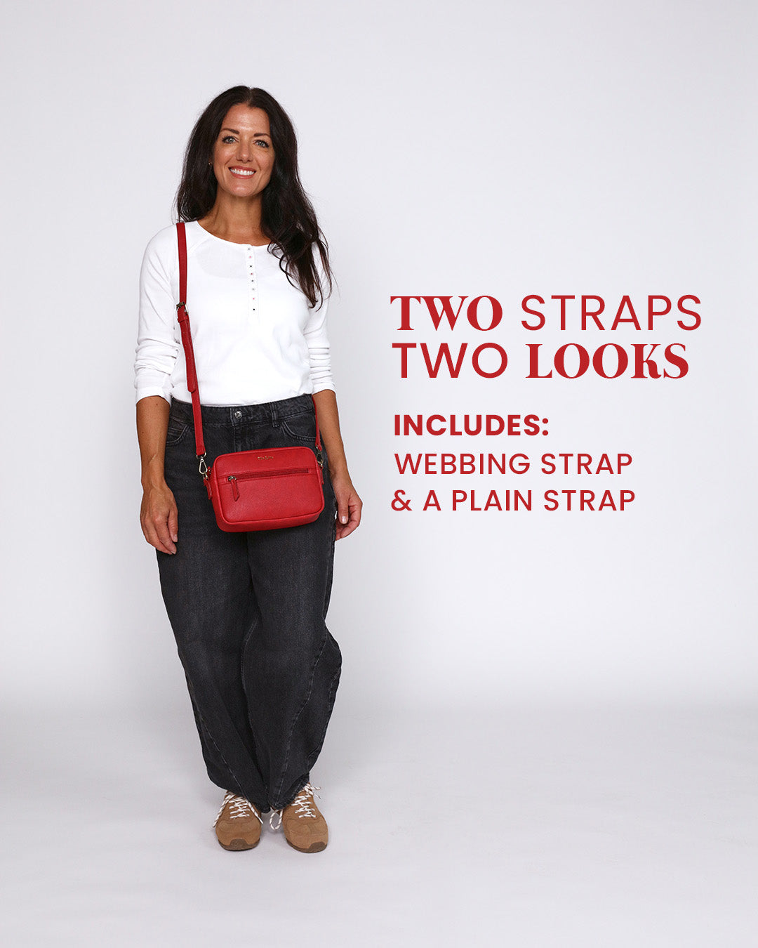 Gigi Crossbody - Red