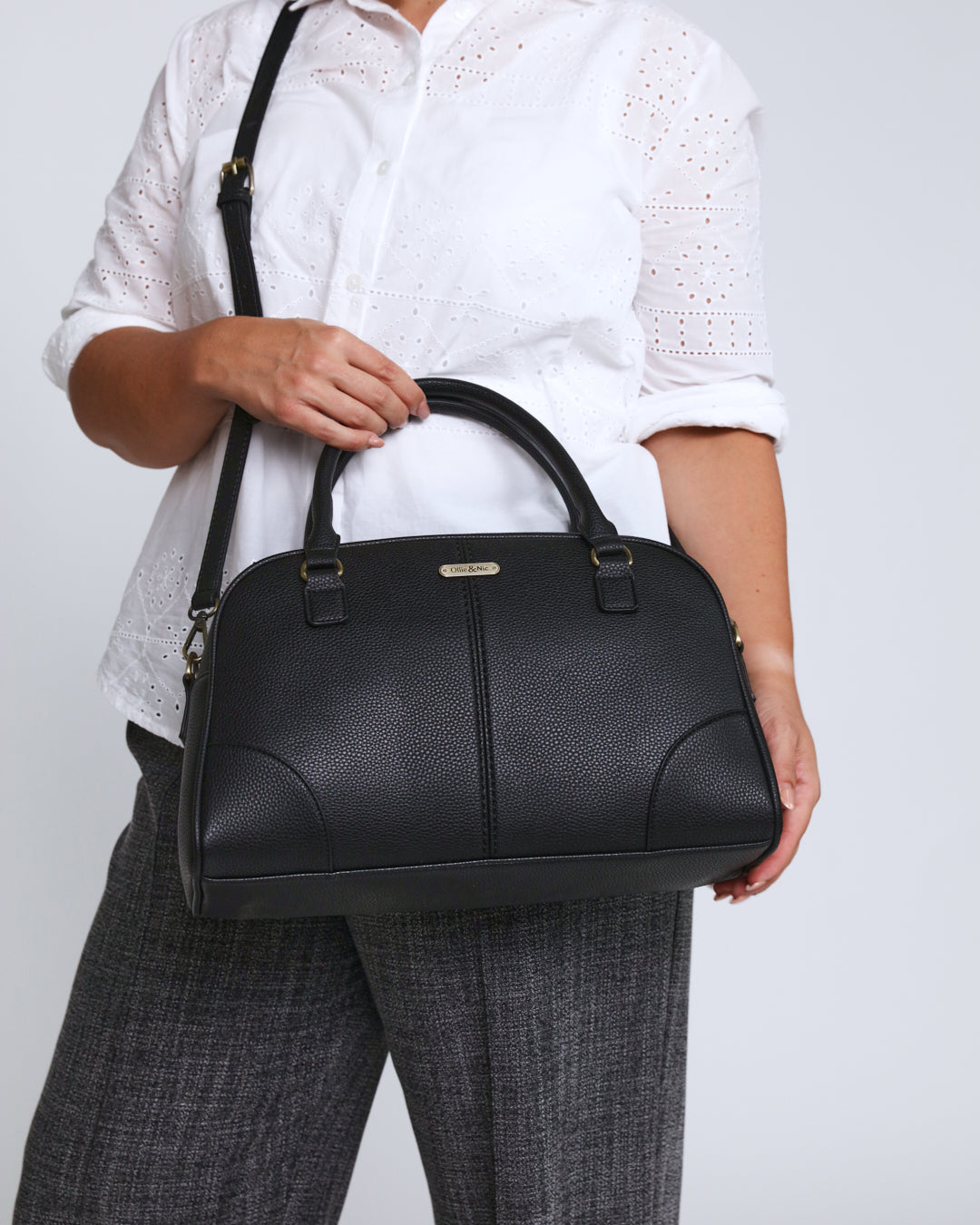 Jenna Bowling Bag - Black