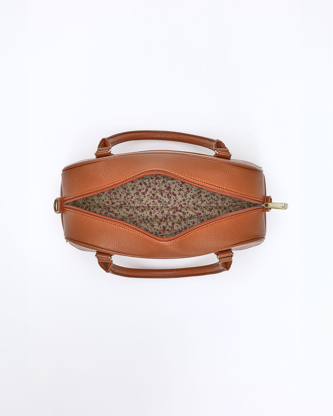 Jenna Bowling Bag - Tan