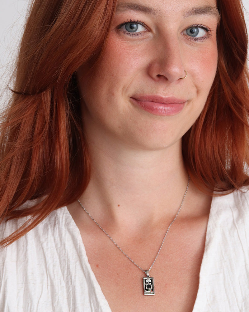 Magician Pendant Necklace - Silver